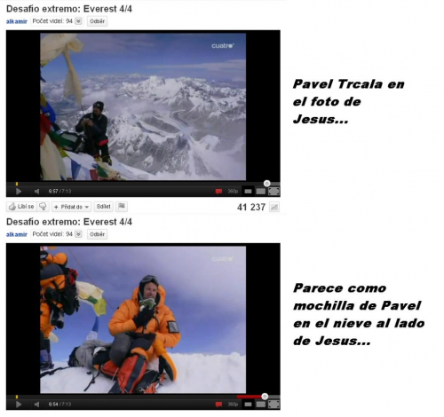 Pavel Trčala na Mount Everestu(?)
