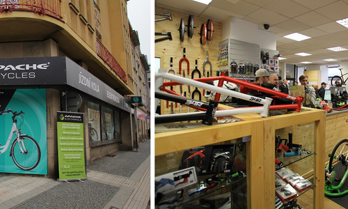 Nový cyklistický obchod Barta.bike v Hradci Králové Nový cyklistický obchod Barta.bike v Hradci Králové