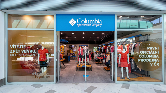 Columbia v Praze otevřela oficiální značkovou prodejnu