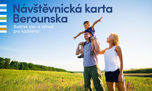 Dovolenou na Berounsku zpříjemní návštěvnická karta Dovolenou na Berounsku zpříjemní návštěvnická karta