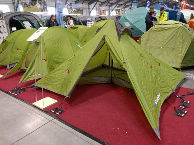 Výstava stanů a outdoorového vybavení končí v neděli