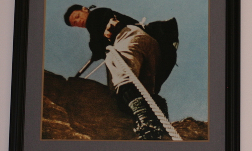 Horolezec jako umělecký objekt Horolezec jako umělecký objekt