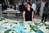 Na koberci z map se projdete po Vltavě, jak vypadala před napuštěním vodních děl Na koberci z map se projdete po Vltavě, jak vypadala před napuštěním vodních děl