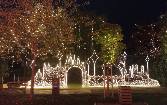 Srdce Evropy, světelná výstava v Praze