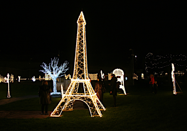 Srdce Evropy, světelná výstava v Praze