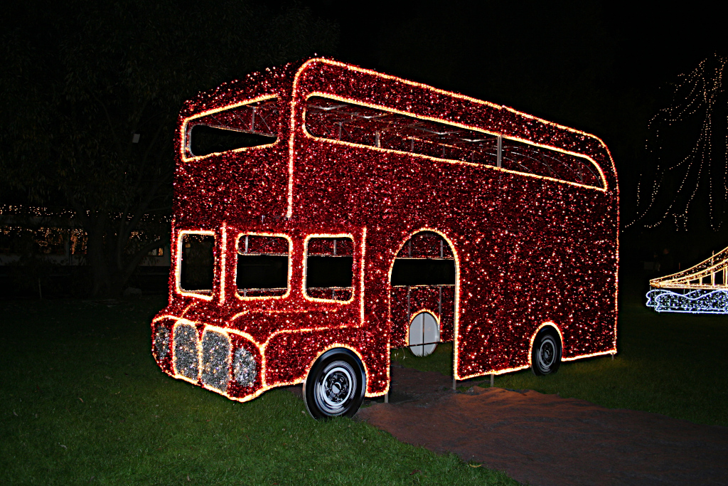 Londýnský autobus.
