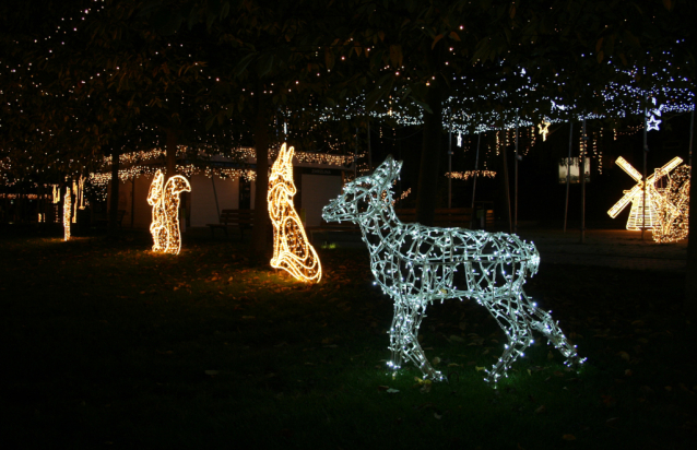 Srdce Evropy, světelná výstava v Praze