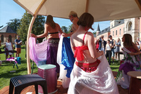 Hoé vystavuje štokrdlata na Sychrově Hoé vystavuje štokrdlata na Sychrově