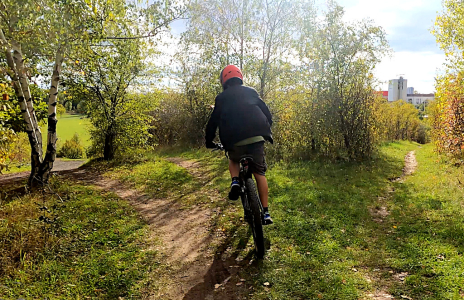 Singltrail Letňany Praha