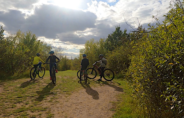 Singltrail Letňany Praha