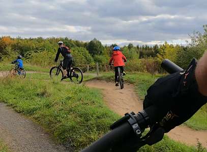 Singltrail Letňany Praha