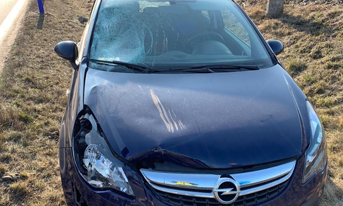 Cyklistku srazilo auto u Netolic Cyklistku srazilo auto u Netolic