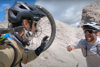 Andreas Tonelli the extreme biker fell 200 meters into the depth at Piz Duleda Andreas Tonelli the extreme biker fell 200 meters into the depth at Piz Duleda