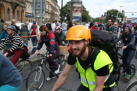 Město na kole se stěhuje z Rašínova na Dvořákovo nábřeží