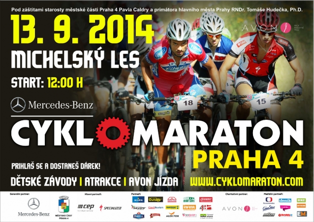 Nový cyklomaraton v Praze je otevřen všem cyklistům