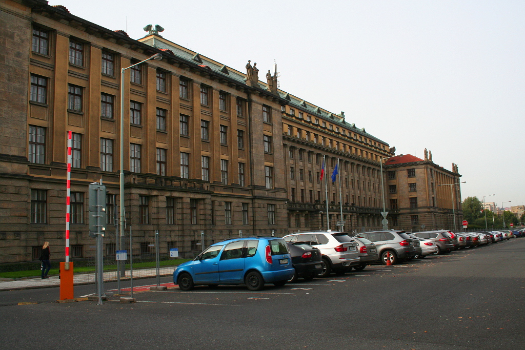 Ministerstvo dopravy na Nábřeží Ludvíka Svobody v Praze.