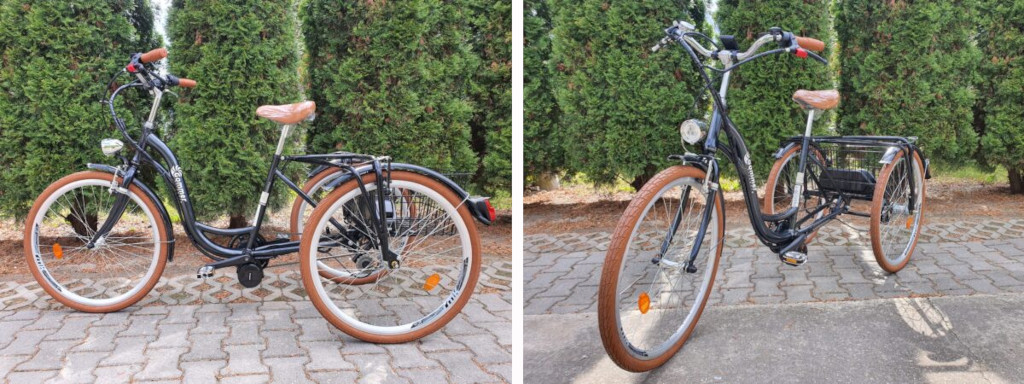 Elektrická tříkolka pro dospělé E-BN3-M.