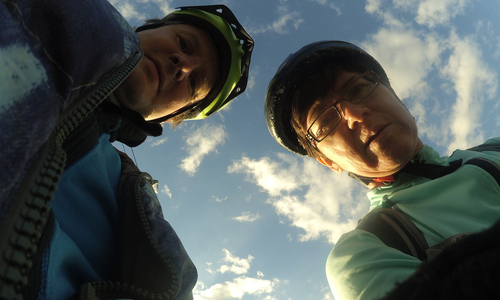 Drahanská rokle na koloběžce Drahanská rokle na koloběžce