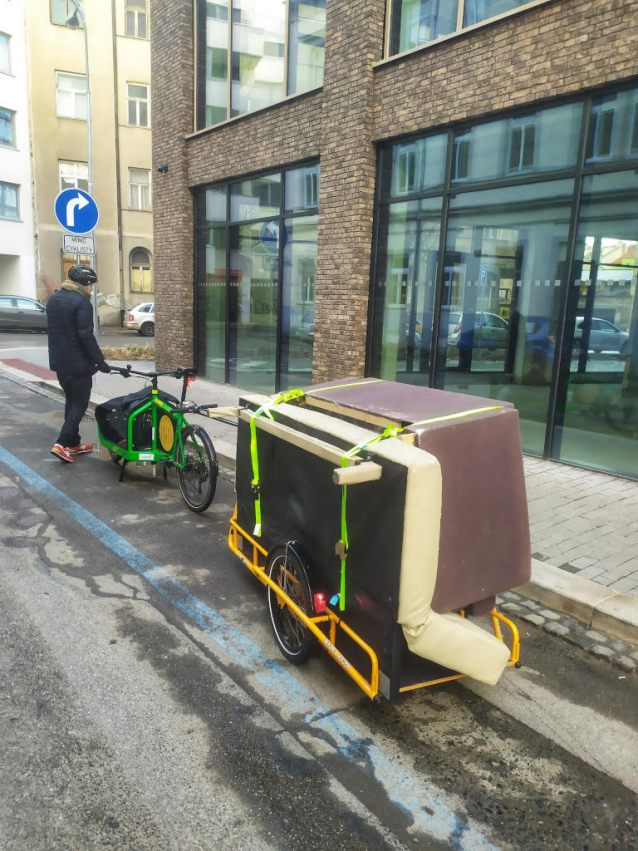 Půjčovna nákladních kol funguje v Brně na Špitálce