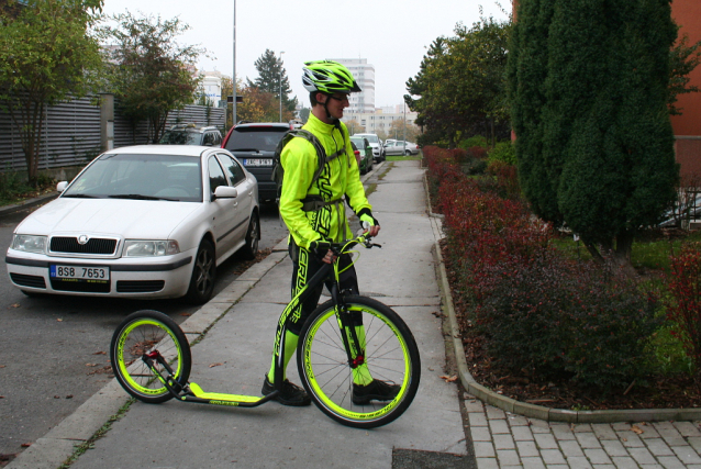 TEST Cyklistická a koloběžkářská bunda Crussis Softshell 