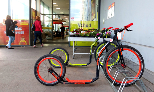 Ze Sedlčan do Příbrami na koloběžce Ze Sedlčan do Příbrami na koloběžce