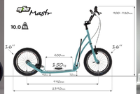 Skládací koloběžka Mibo Mastr Skládací koloběžka Mibo Mastr