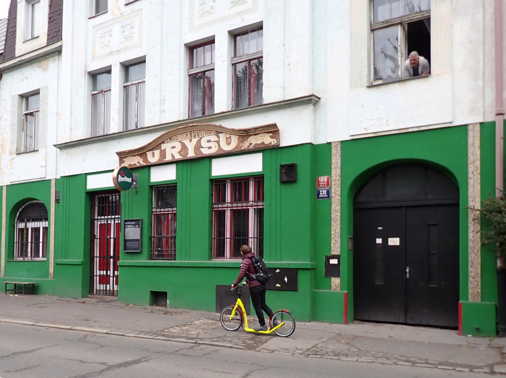 Záběhlická hospoda U Rysů.