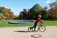 Letohrádek Kinských na koloběžkách Letohrádek Kinských na koloběžkách