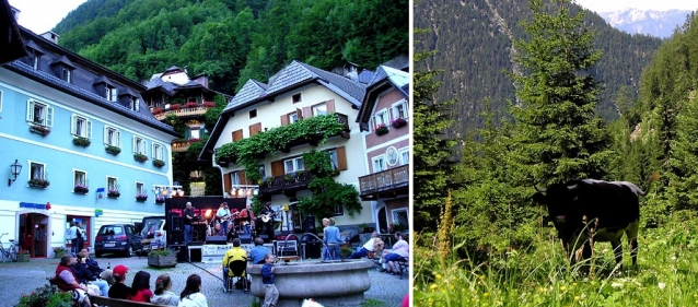 Nejlepší výhled na Hallstatt