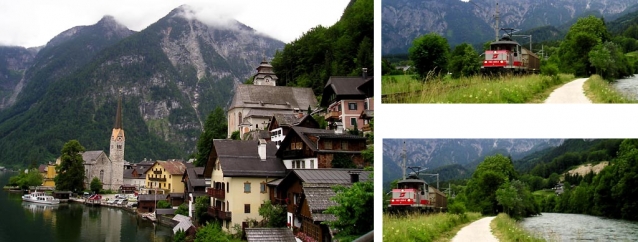 Nejlepší výhled na Hallstatt