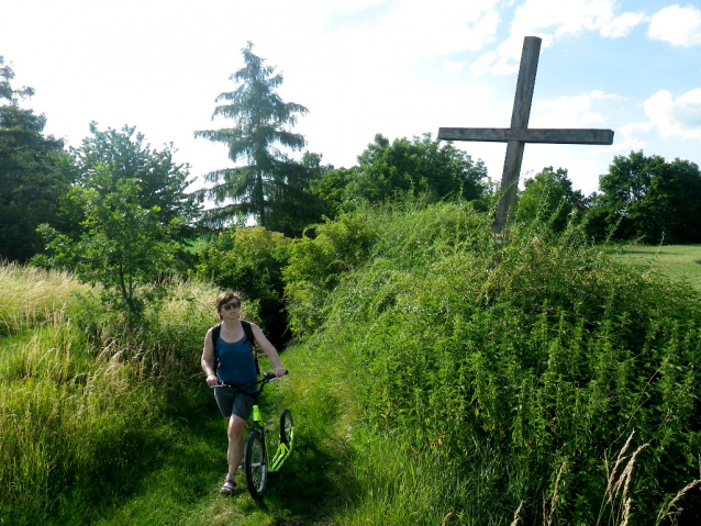 Na Malvínách se koupeme za odměnu. V nohách máme 70 kilometrů