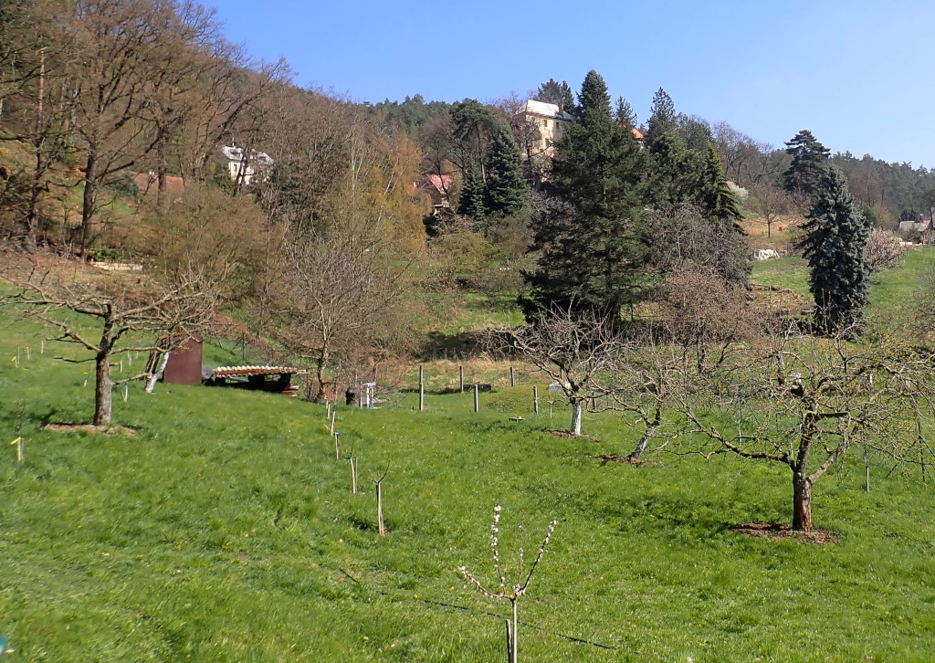 Skalice u Žitenic. Kaple Nejsvětější Trojice.