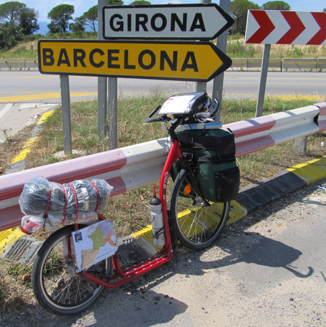 3000 km in 28 days on a scooter to Madrid 