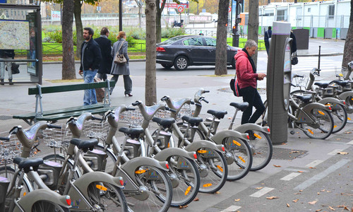 Velib´ - Paříž na kole Velib´ - Paříž na kole