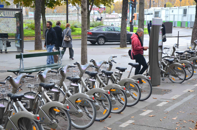 Velib´ - Paříž na kole