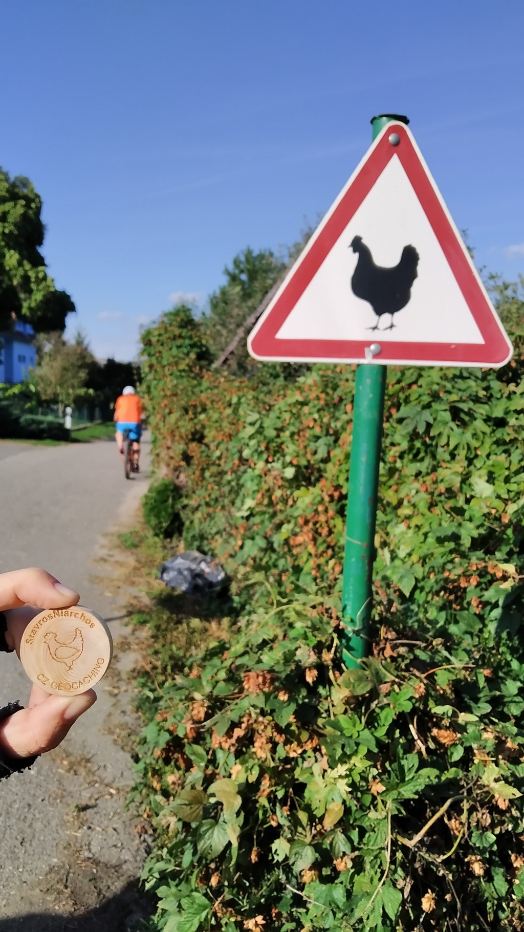 Geocaching na jižní Moravě.