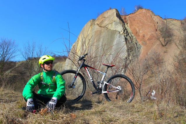 Divoký biking v Hlubočepech