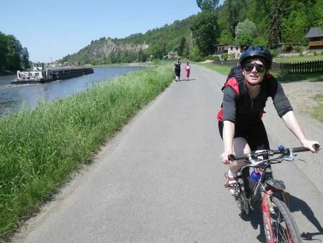 Cyklistický výlet na Bořeň a jízda do Prahy