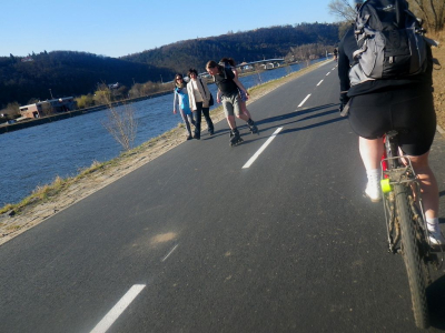 TEST Cyklistické ponožky Crivit