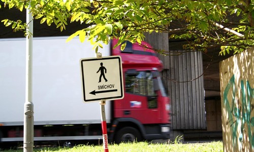 Barrandovský most je uzavřen pro cyklisty Barrandovský most je uzavřen pro cyklisty