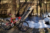 Zahořanský potok, Vltava a Sázava na horském kole Zahořanský potok, Vltava a Sázava na horském kole