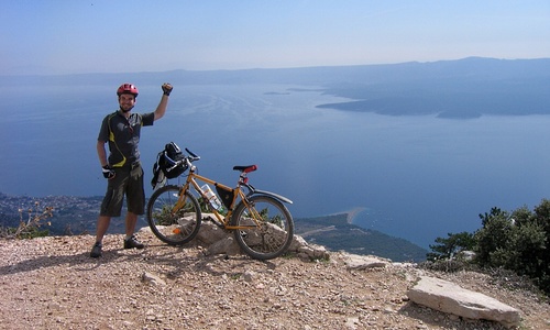 Chorvatsko - tři nejvyšší vrcholy na kole