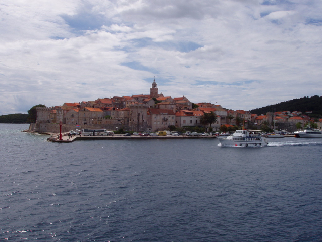 Korčula v sedle