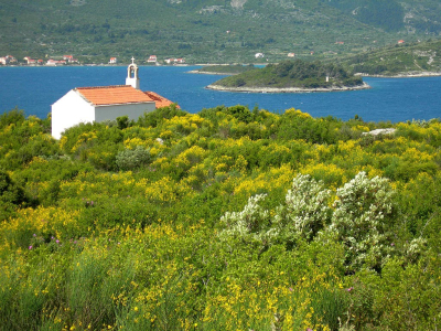 Pelješac vypadá jako ostrov