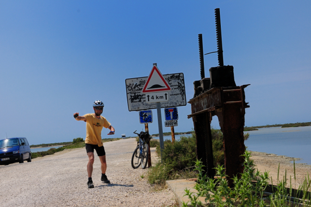 Camargue: cykloturistika za plameňáky