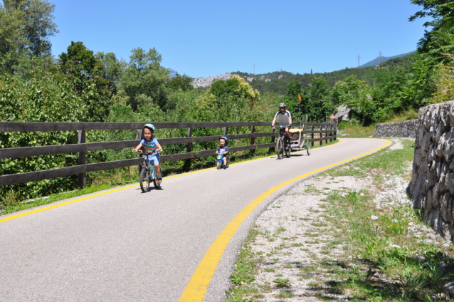 Obtížnost MTB tras u Lago di Garda