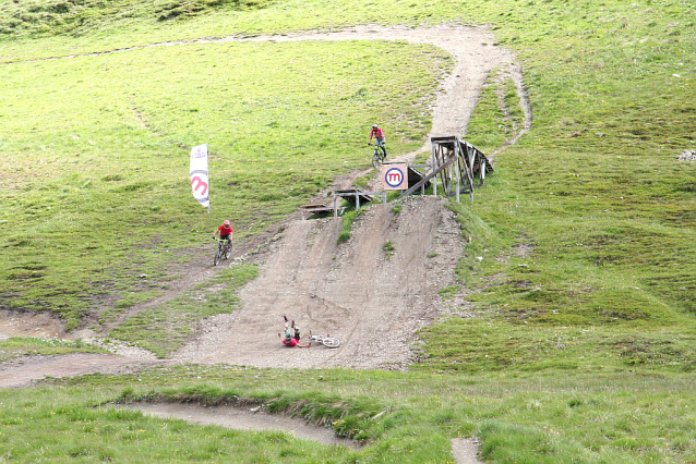 Mottolino: bikepark pro každého sjezdaře, amatéra i profíka