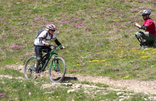 Carosello 3000: flow biking Livigno