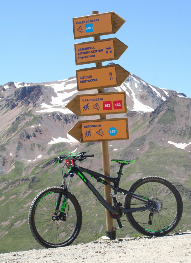 Carosello 3000: flow biking Livigno