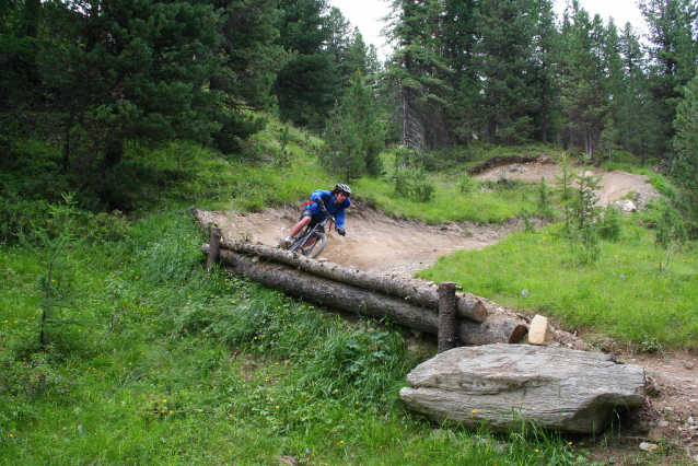 Mottolino: bikepark pro každého sjezdaře, amatéra i profíka